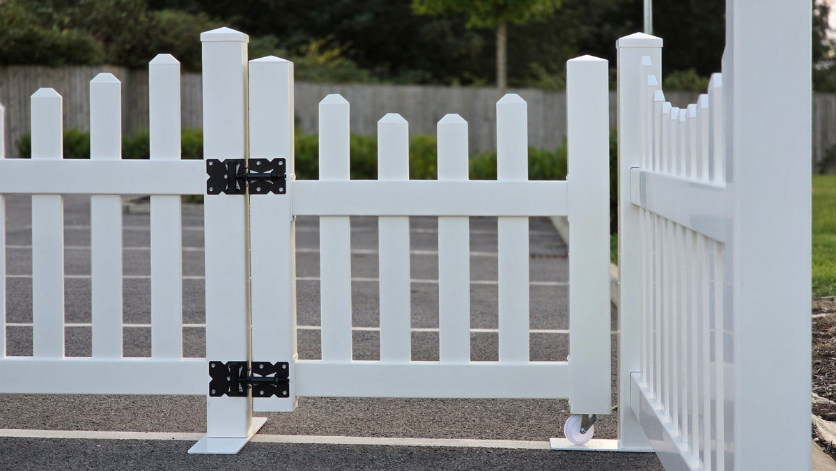 Picket Rv Gate Vinyl Gates | Picket, Privacy & Ranch Gates | Simple Fencing