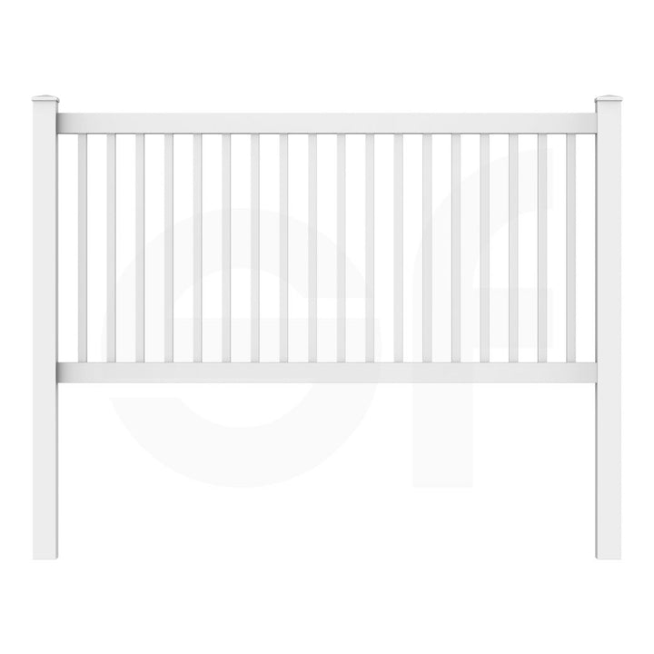 Square Baluster Pool Fence Panel – Pool Rated | 8ft x 4ft (244cm x 122cm) - Simple Fencing