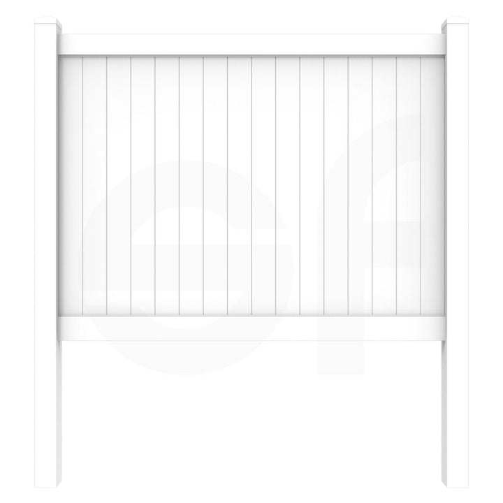 Cascade Tongue & Groove Privacy Panel | 8ft x 6ft (244cm x 183cm) - Simple Fencing