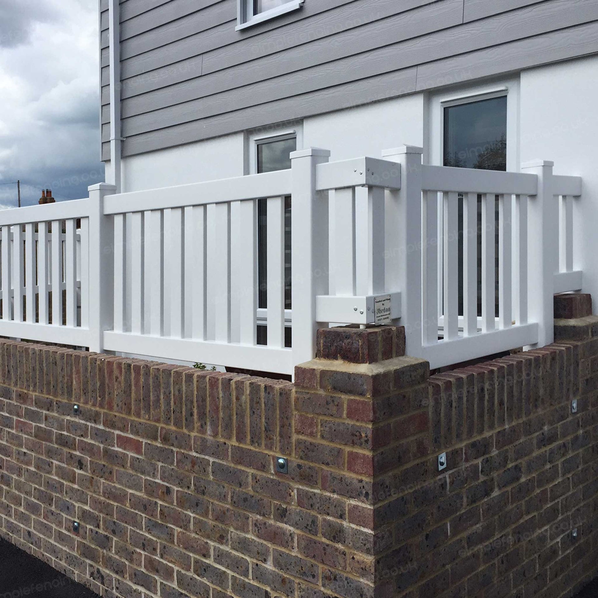 Flat Baluster Pool Fence Panel – Pool Rated | 6ft x 3ft (183cm x 91cm) - Simple Fencing