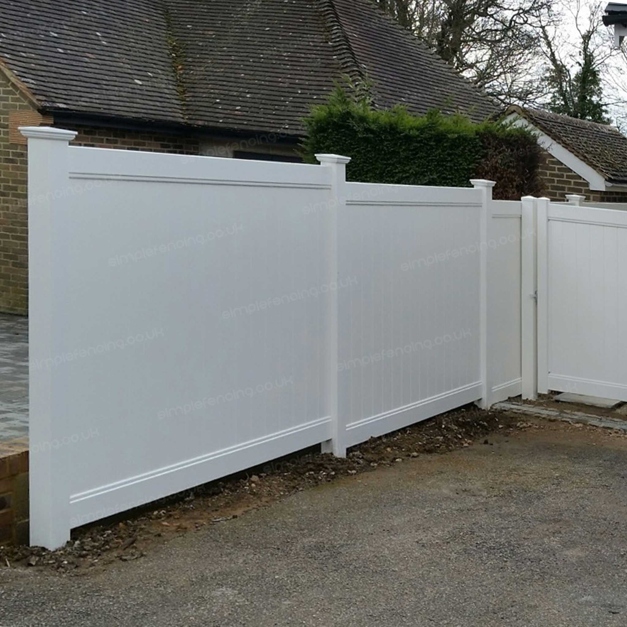 Cascade Tongue & Groove Privacy Panel | 8ft x 6ft (244cm x 183cm) - Simple Fencing