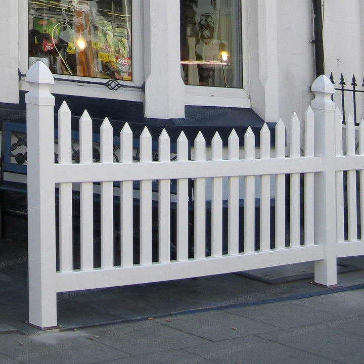 Classic Scalloped Picket Fence Panel | 6ft x 3ft (183cm x 91cm) - Simple Fencing