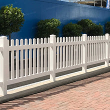 Load image into Gallery viewer, Straight 6 ft. W x 2.5 ft. H Picket Fence Panel - Installation VIew