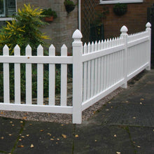 Load image into Gallery viewer, Straight 6 ft. W x 4 ft. H Picket Fence Panel - Installation 8 | simplefencing.co.uk